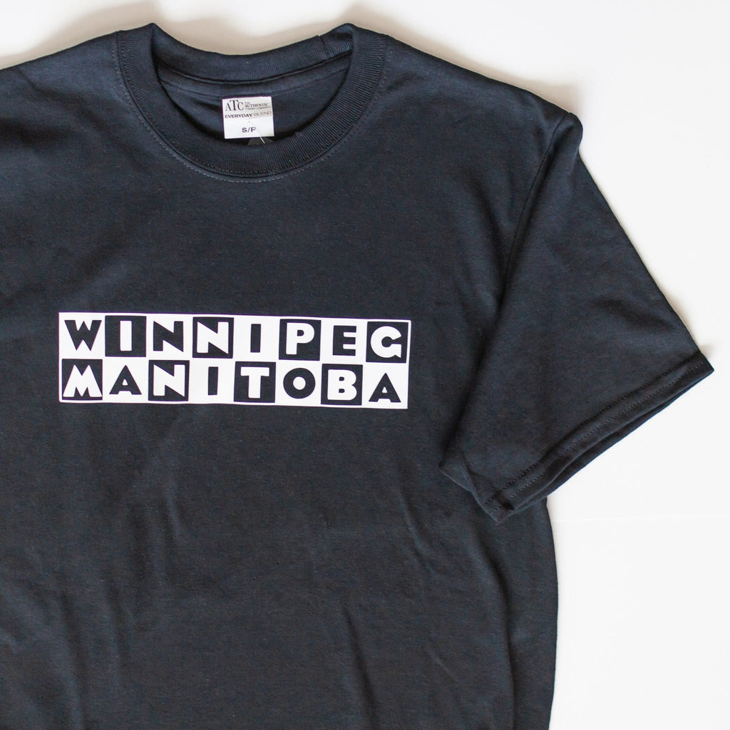 Winnipeg Manitoba T shirt Cartoon Network Themed